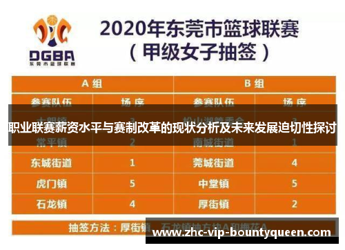 职业联赛薪资水平与赛制改革的现状分析及未来发展迫切性探讨